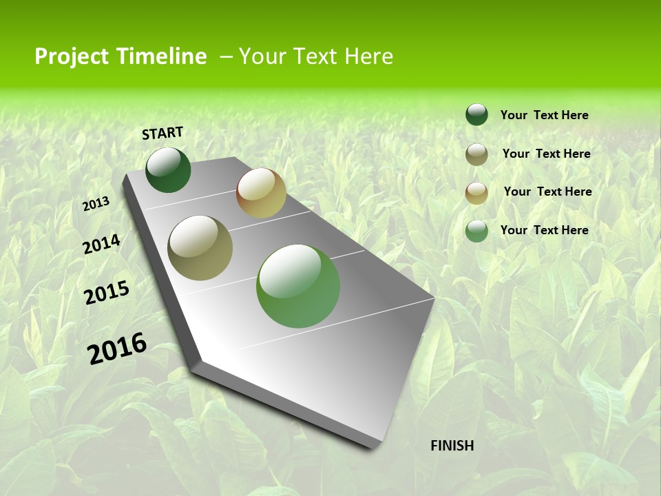 Farming Nature Plant PowerPoint Template