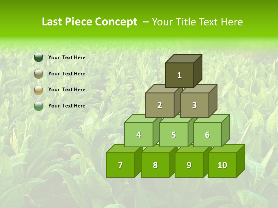 Farming Nature Plant PowerPoint Template