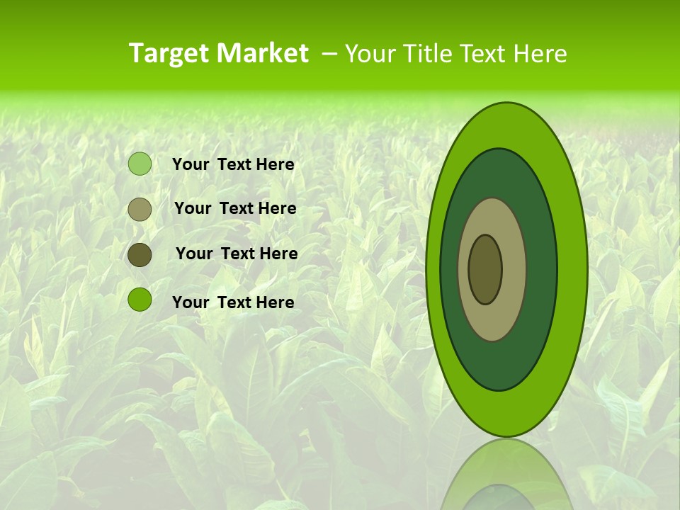 Farming Nature Plant PowerPoint Template
