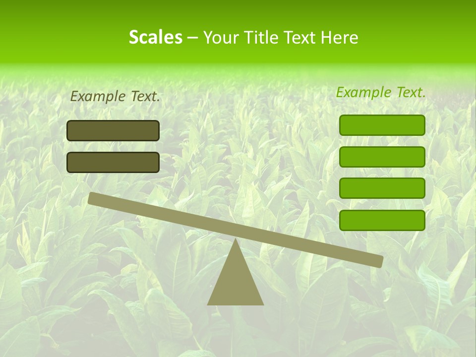 Farming Nature Plant PowerPoint Template
