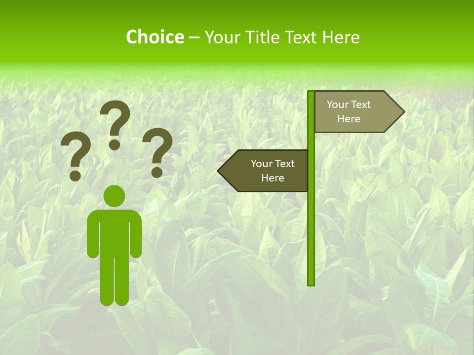 Farming Nature Plant PowerPoint Template
