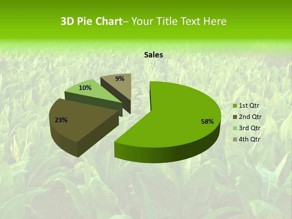 Farming Nature Plant PowerPoint Template