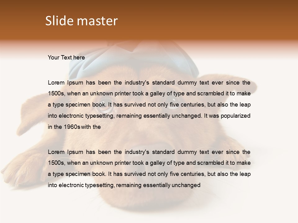 Resting Water Virus PowerPoint Template