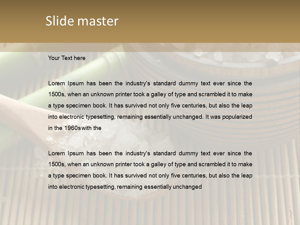 Stilllife Skincare Aromatherapy PowerPoint Template