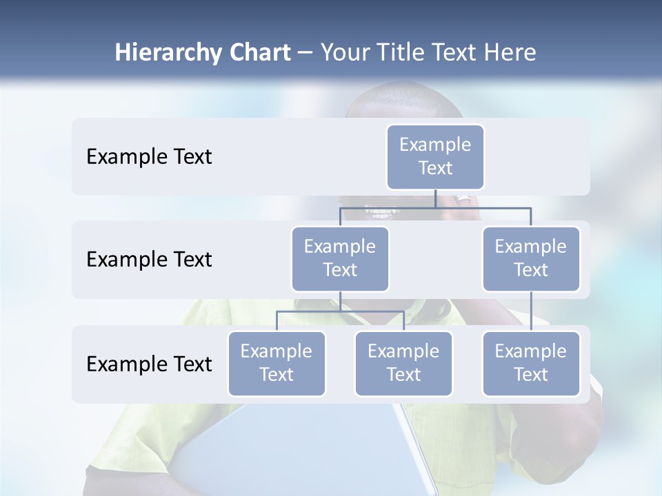 Blue Optimism Happy PowerPoint Template