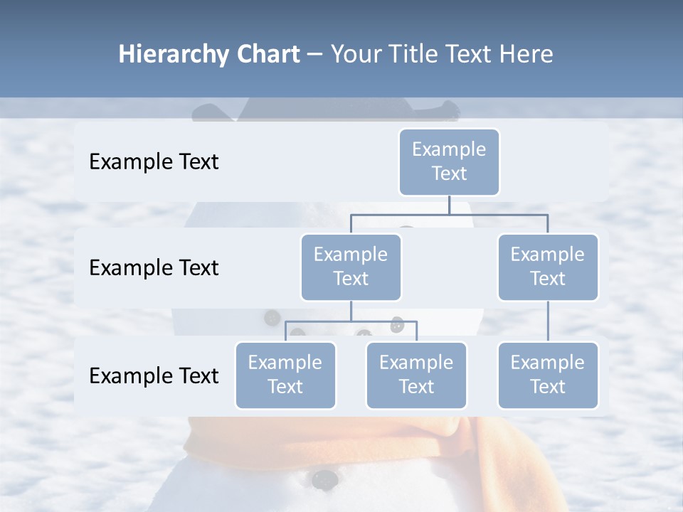 Blue Smiling Card PowerPoint Template