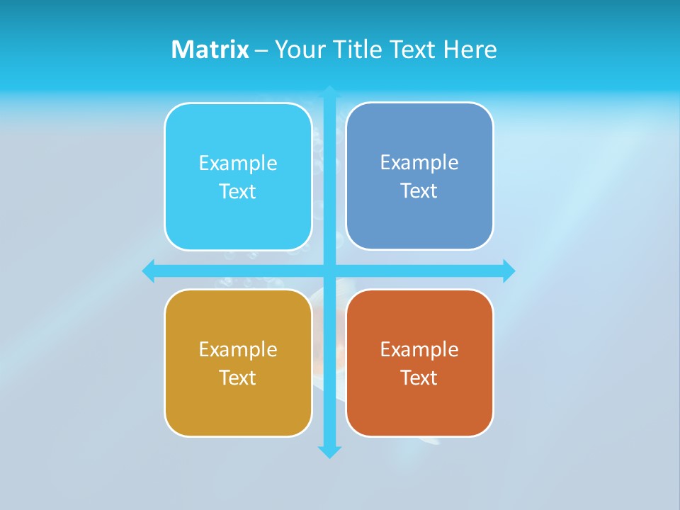 White Advertising Jump PowerPoint Template