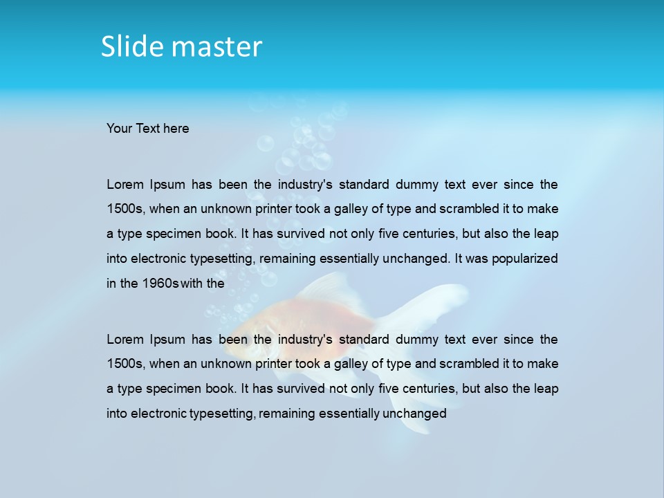 White Advertising Jump PowerPoint Template