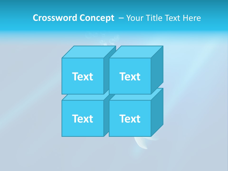 White Advertising Jump PowerPoint Template