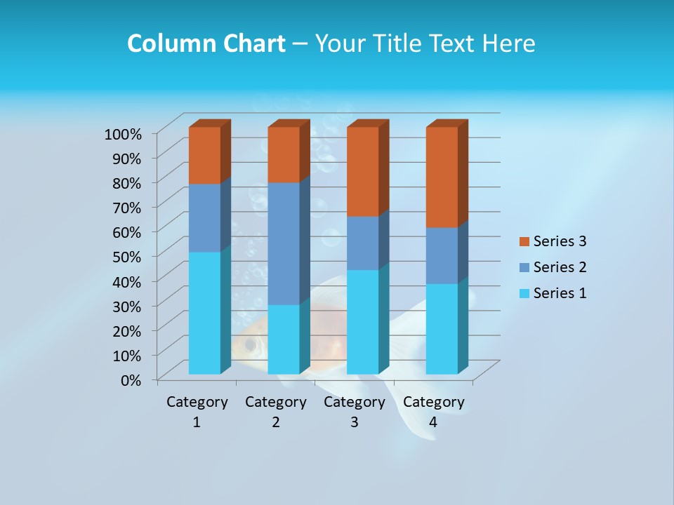 White Advertising Jump PowerPoint Template