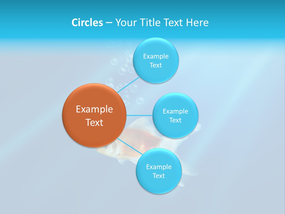 White Advertising Jump PowerPoint Template