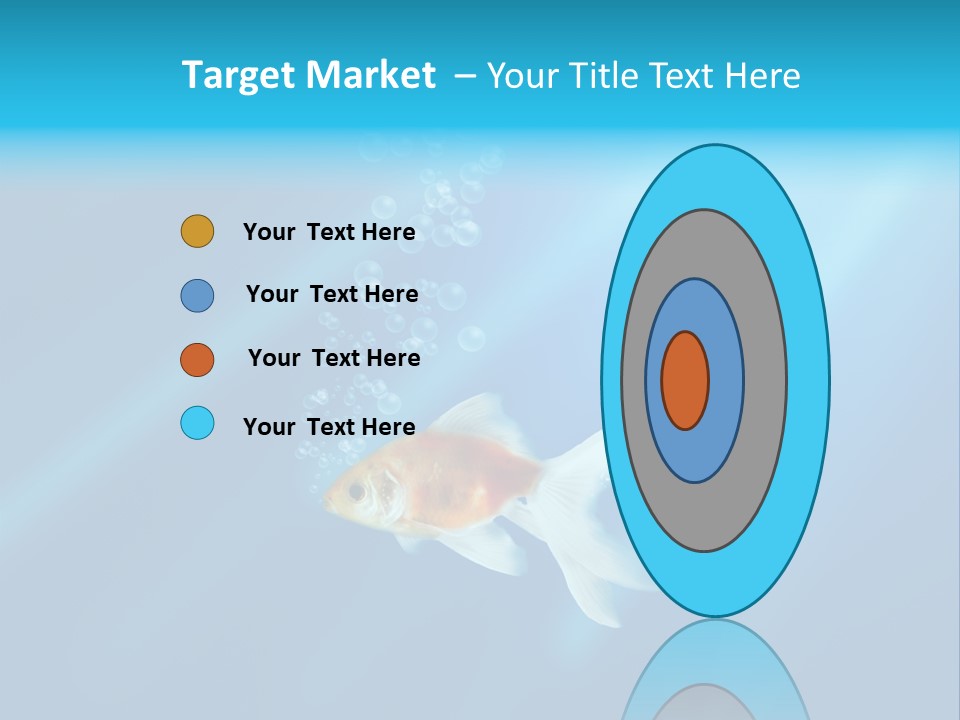 White Advertising Jump PowerPoint Template