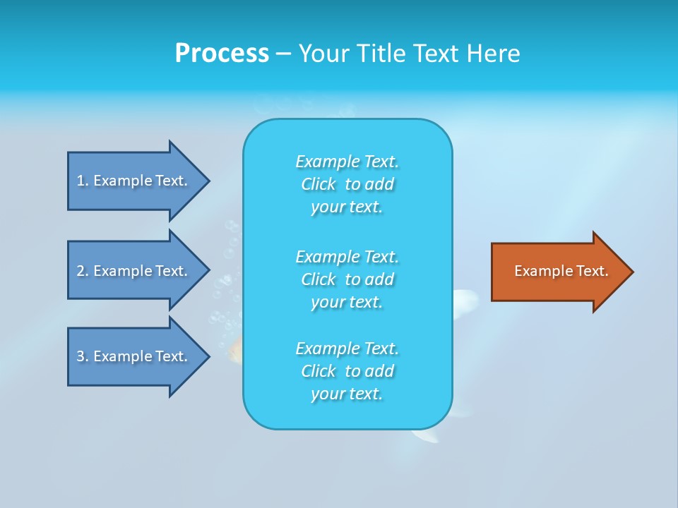 White Advertising Jump PowerPoint Template