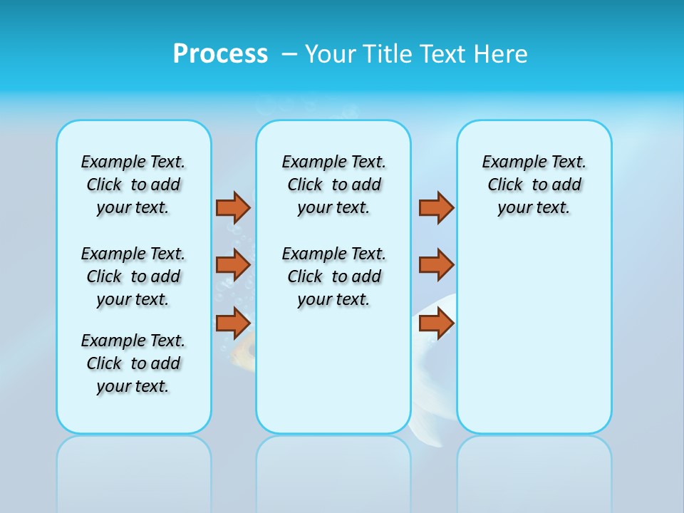 White Advertising Jump PowerPoint Template