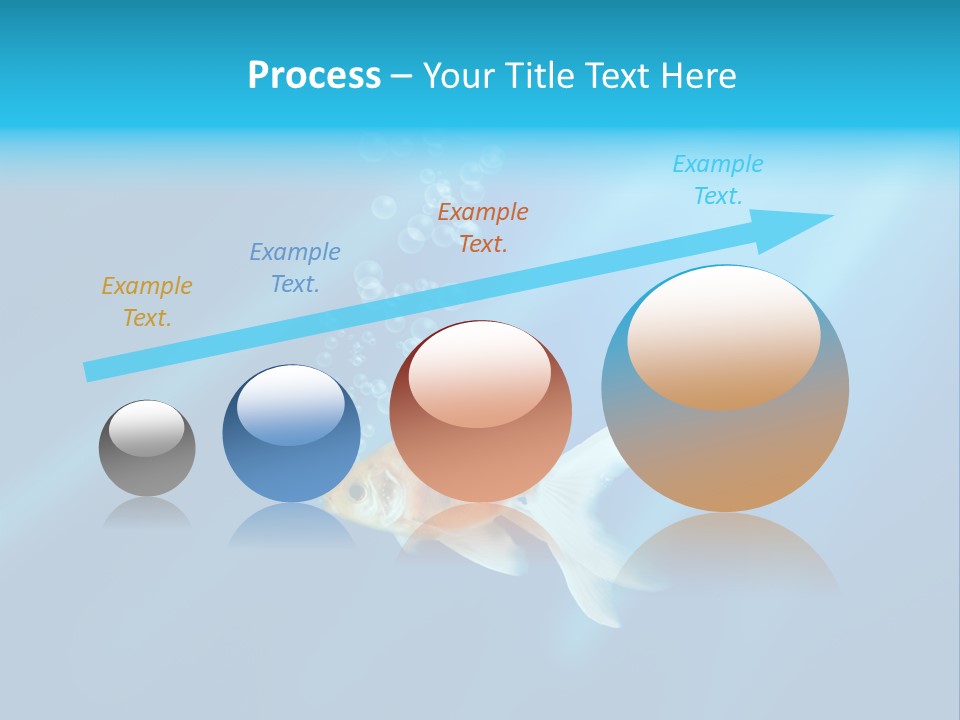 White Advertising Jump PowerPoint Template