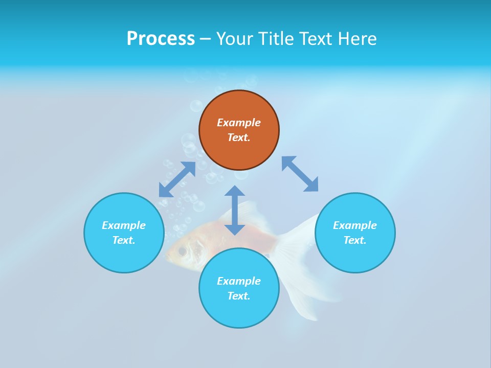 White Advertising Jump PowerPoint Template
