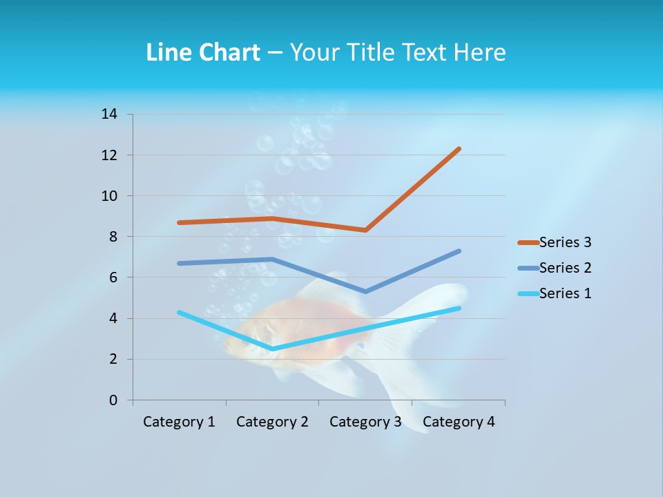 White Advertising Jump PowerPoint Template