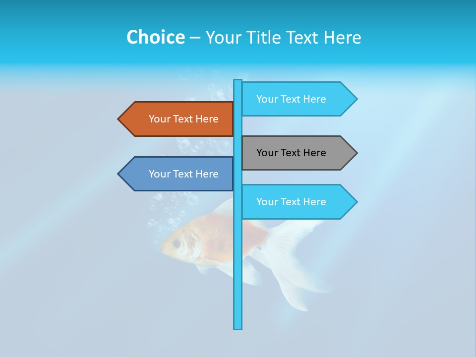 White Advertising Jump PowerPoint Template