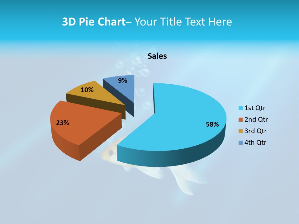White Advertising Jump PowerPoint Template