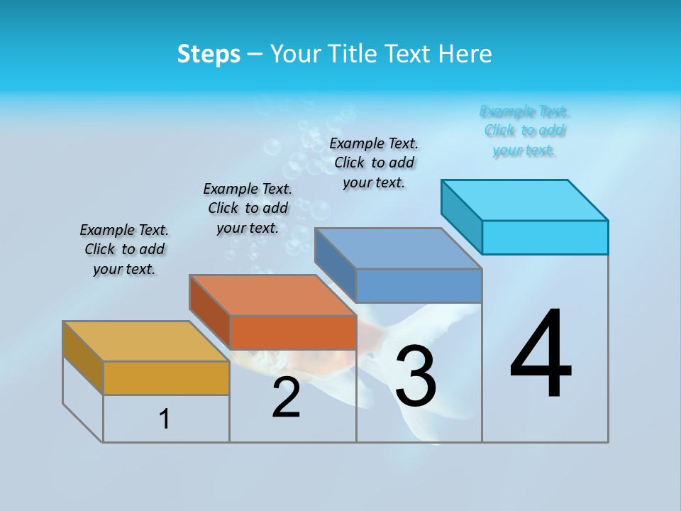 White Advertising Jump PowerPoint Template