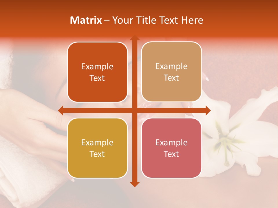 Head Beautiful Relaxation PowerPoint Template