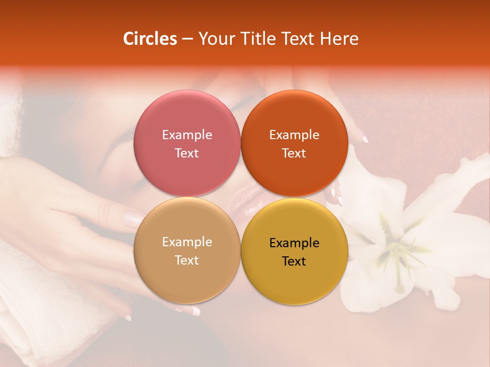 Head Beautiful Relaxation PowerPoint Template