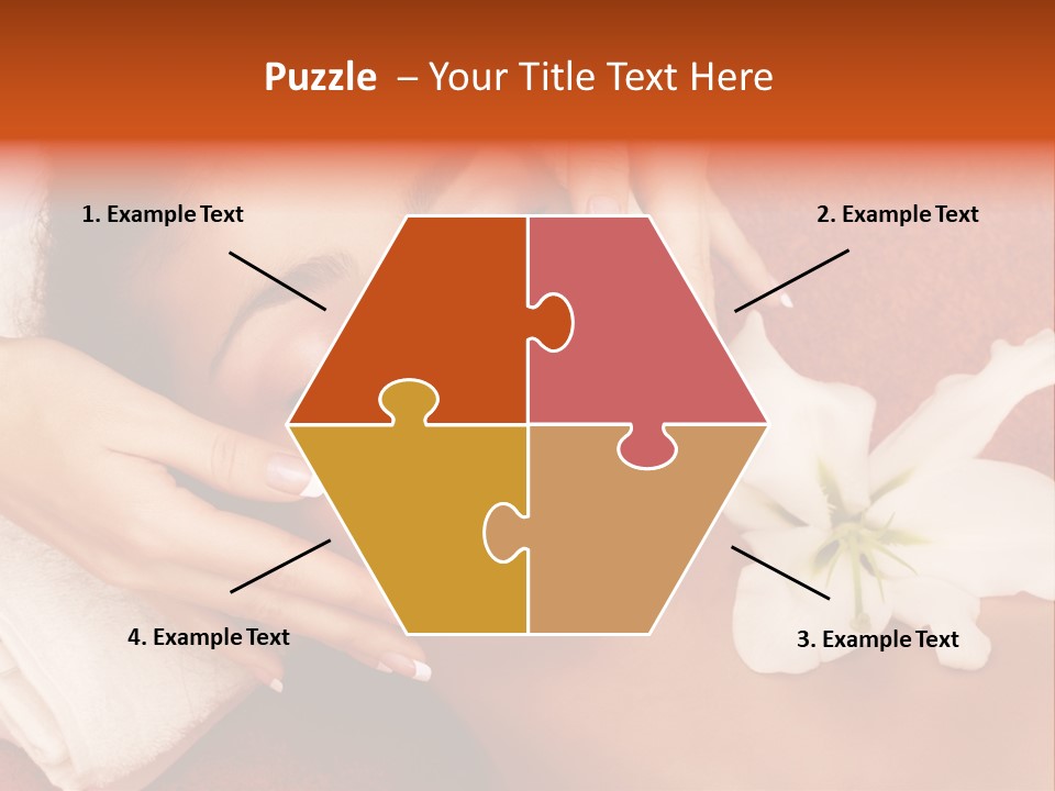 Head Beautiful Relaxation PowerPoint Template