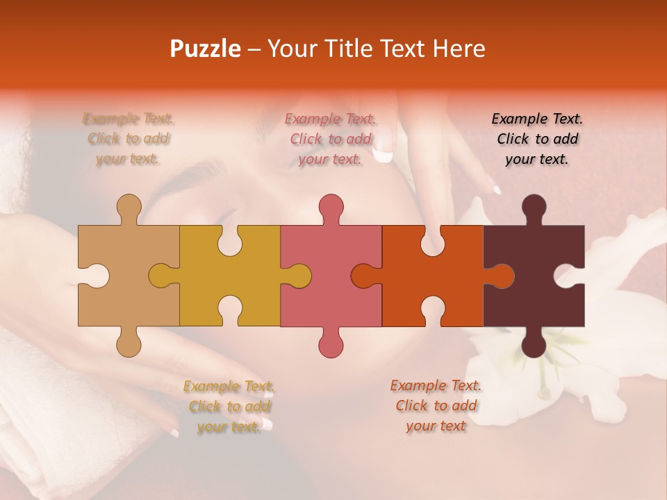 Head Beautiful Relaxation PowerPoint Template