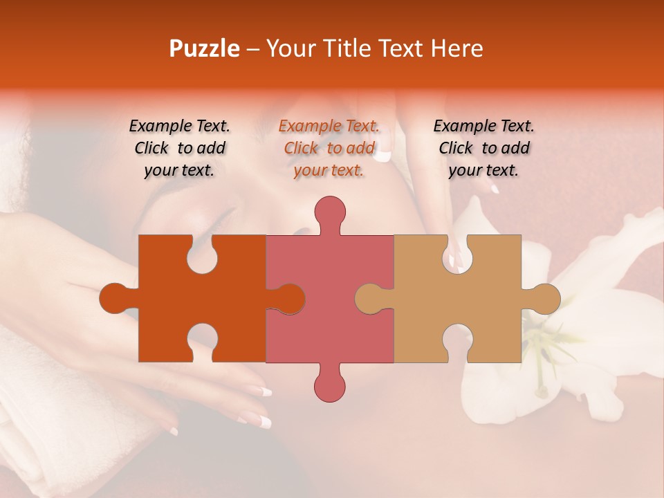 Head Beautiful Relaxation PowerPoint Template