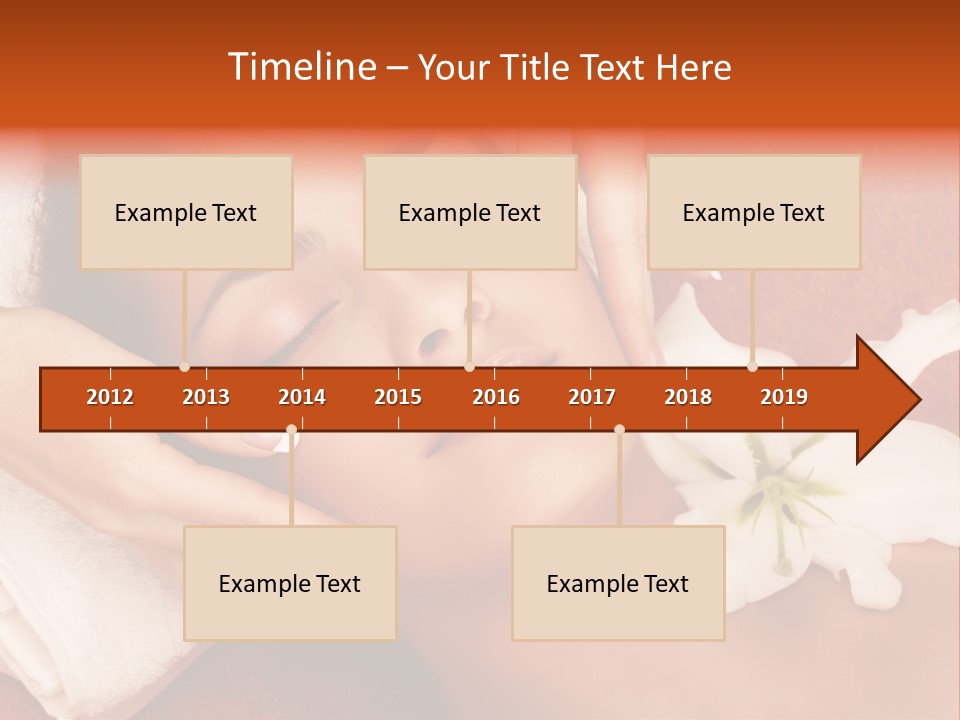 Head Beautiful Relaxation PowerPoint Template