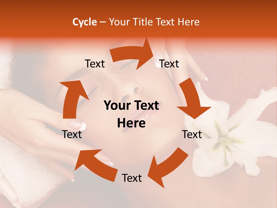 Head Beautiful Relaxation PowerPoint Template