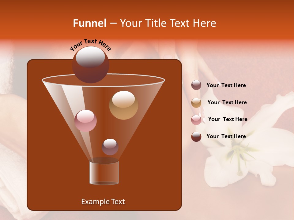 Head Beautiful Relaxation PowerPoint Template
