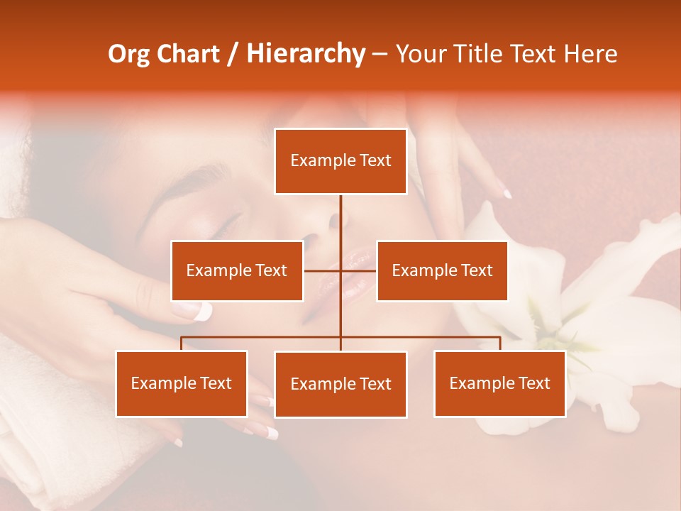 Head Beautiful Relaxation PowerPoint Template