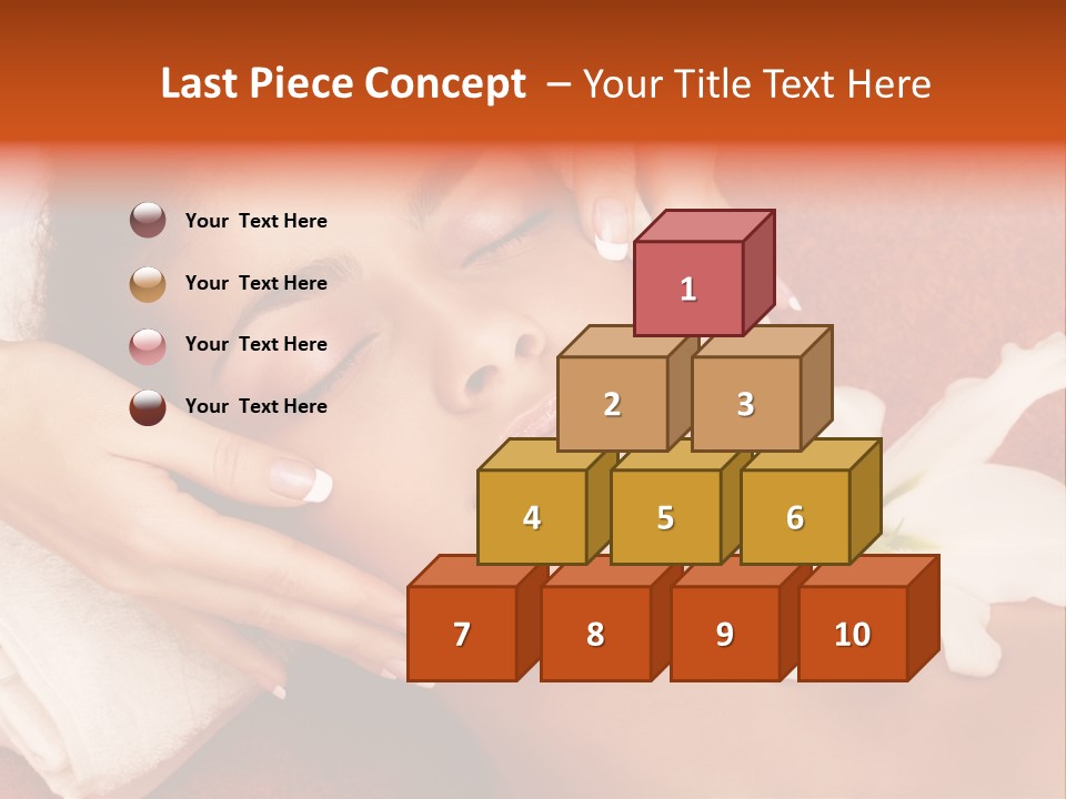 Head Beautiful Relaxation PowerPoint Template