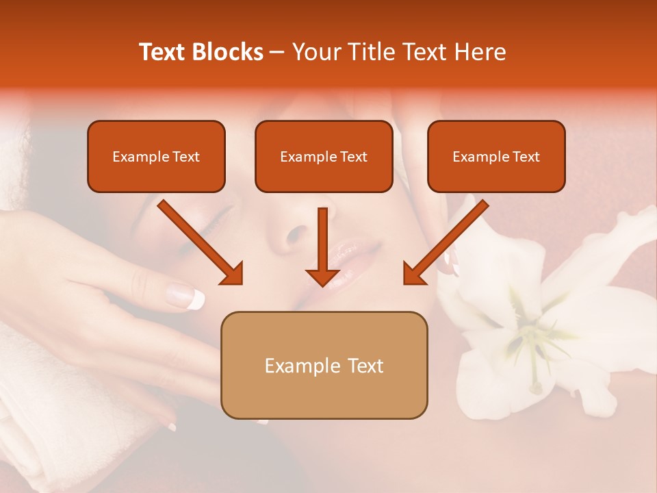 Head Beautiful Relaxation PowerPoint Template