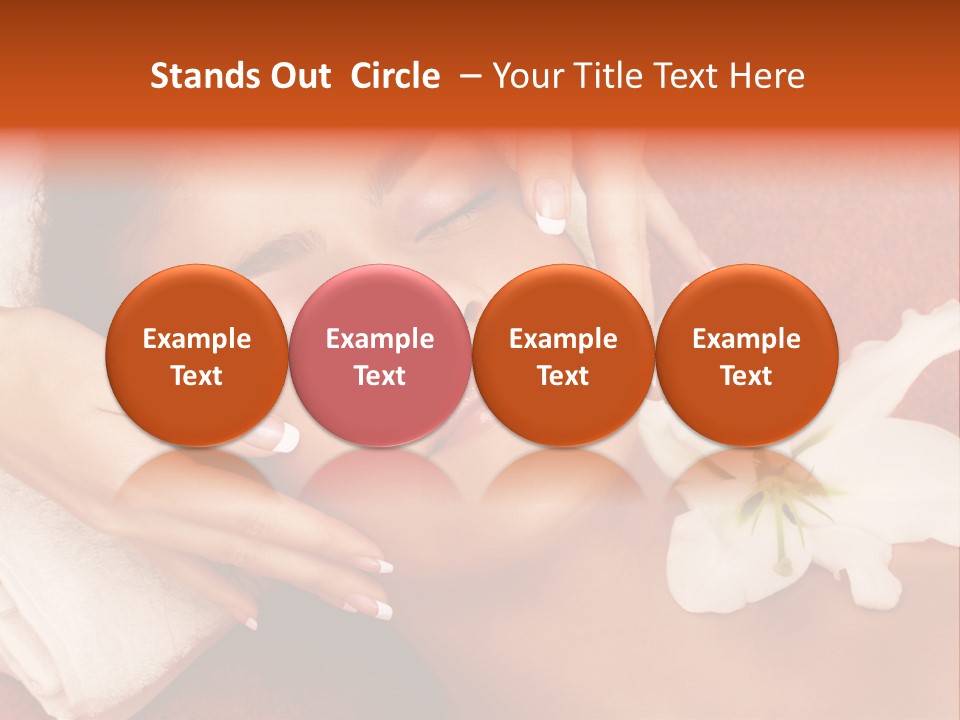 Head Beautiful Relaxation PowerPoint Template