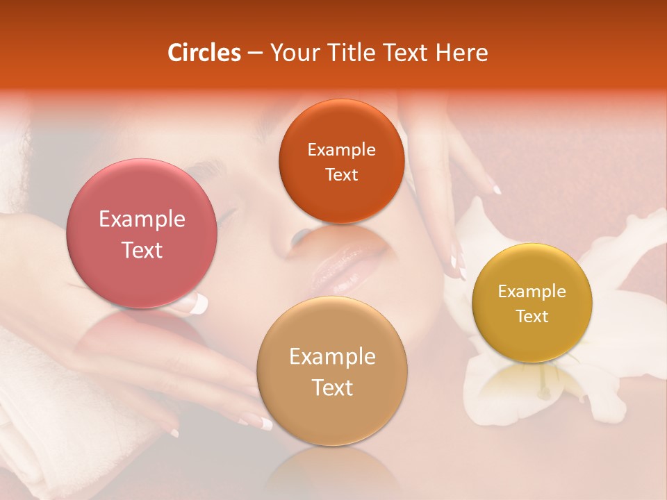 Head Beautiful Relaxation PowerPoint Template