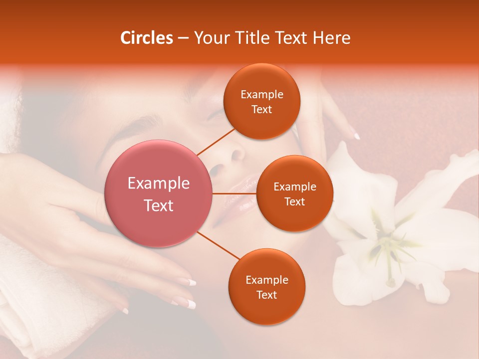 Head Beautiful Relaxation PowerPoint Template