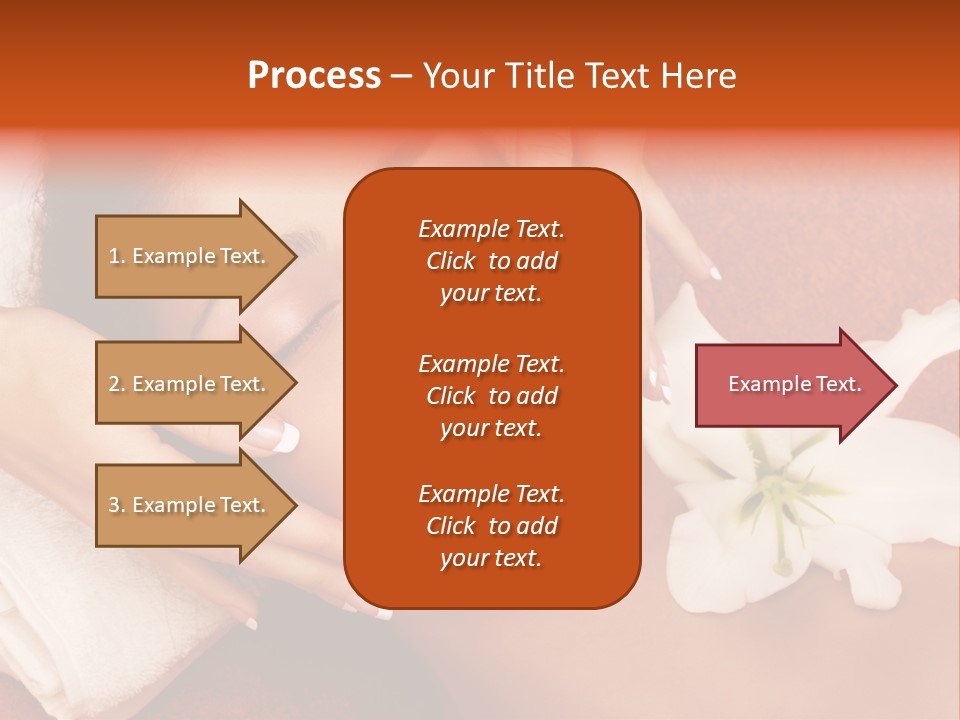 Head Beautiful Relaxation PowerPoint Template