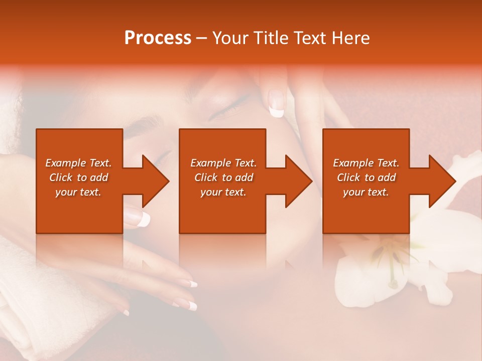 Head Beautiful Relaxation PowerPoint Template