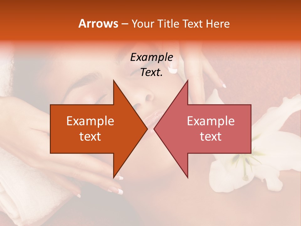 Head Beautiful Relaxation PowerPoint Template