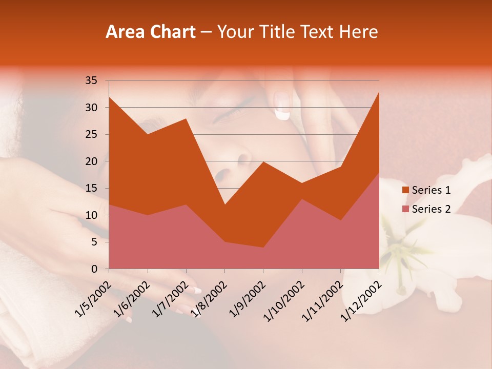 Head Beautiful Relaxation PowerPoint Template