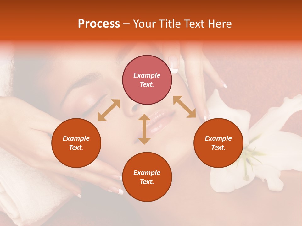 Head Beautiful Relaxation PowerPoint Template