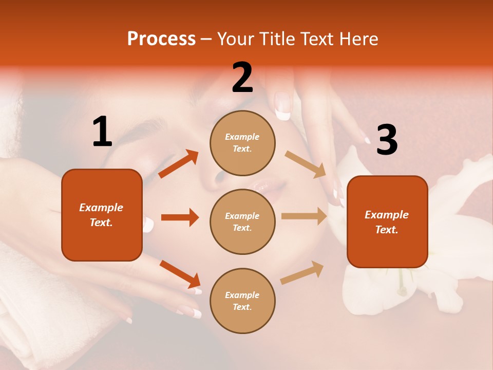 Head Beautiful Relaxation PowerPoint Template