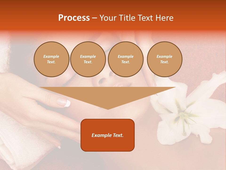 Head Beautiful Relaxation PowerPoint Template