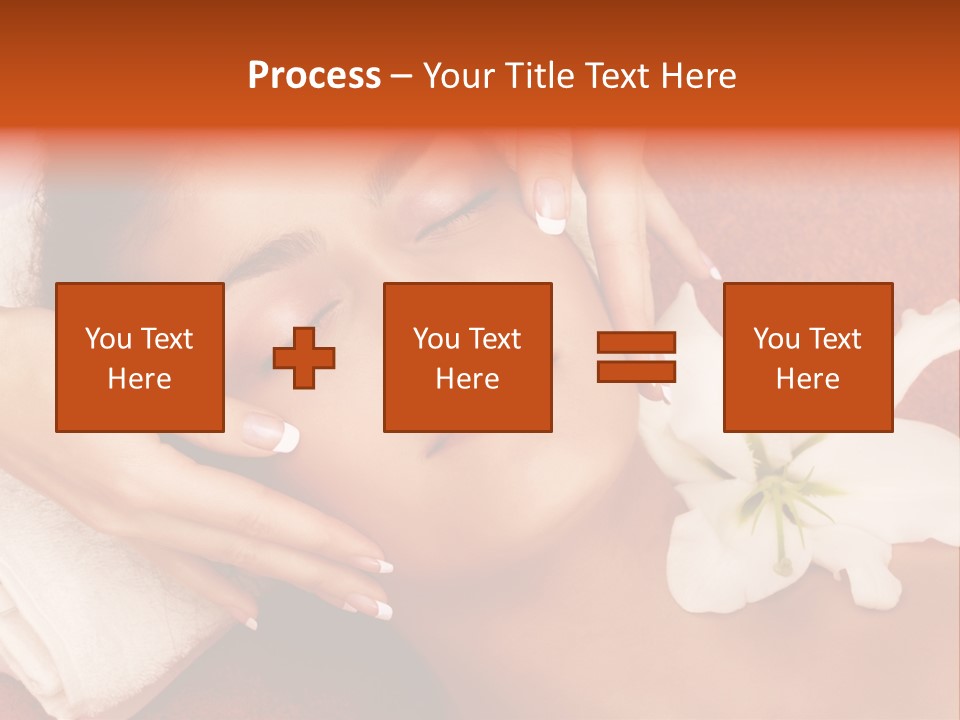 Head Beautiful Relaxation PowerPoint Template