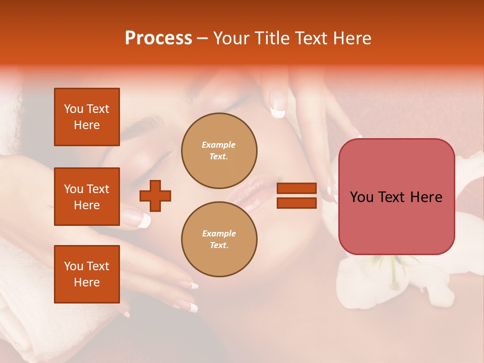 Head Beautiful Relaxation PowerPoint Template