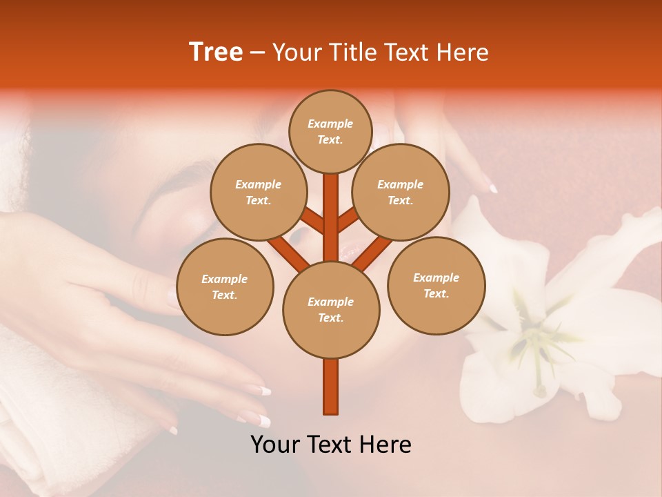 Head Beautiful Relaxation PowerPoint Template