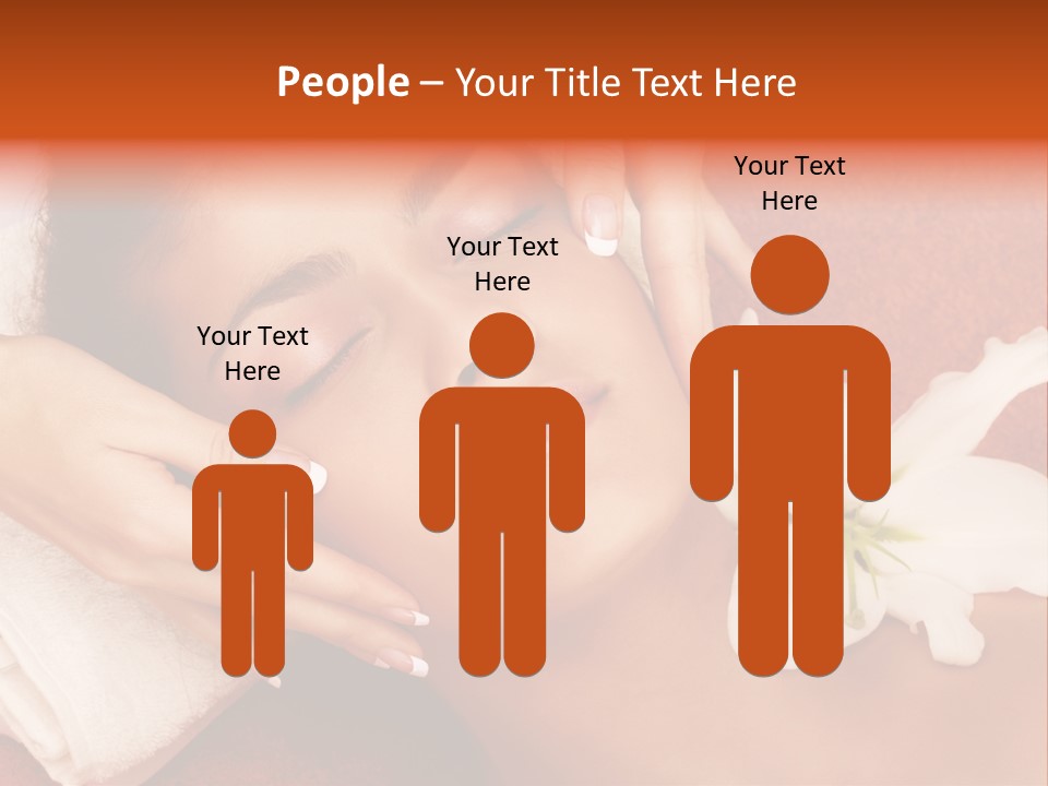 Head Beautiful Relaxation PowerPoint Template