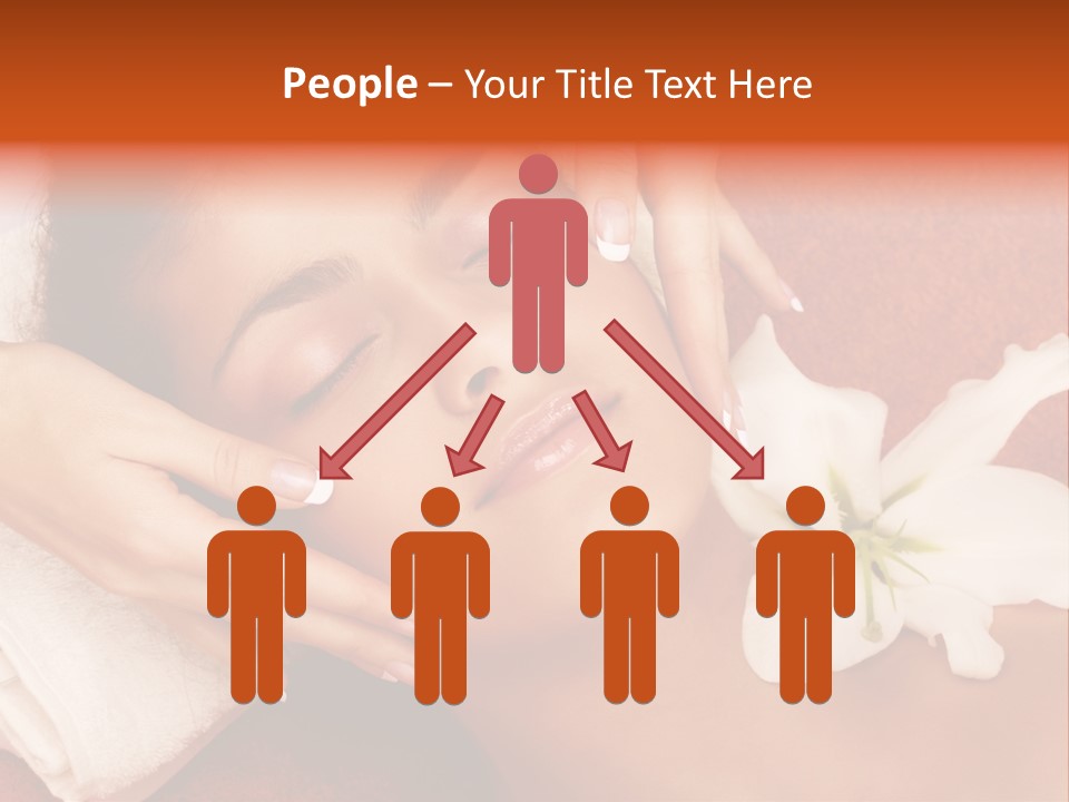 Head Beautiful Relaxation PowerPoint Template